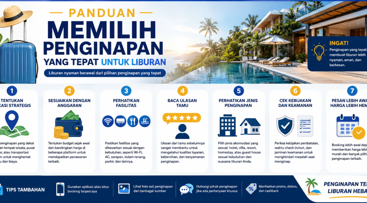 Panduan Memilih Penginapan yang Tepat untuk Liburan